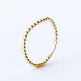 Curved Beaded Contour Band