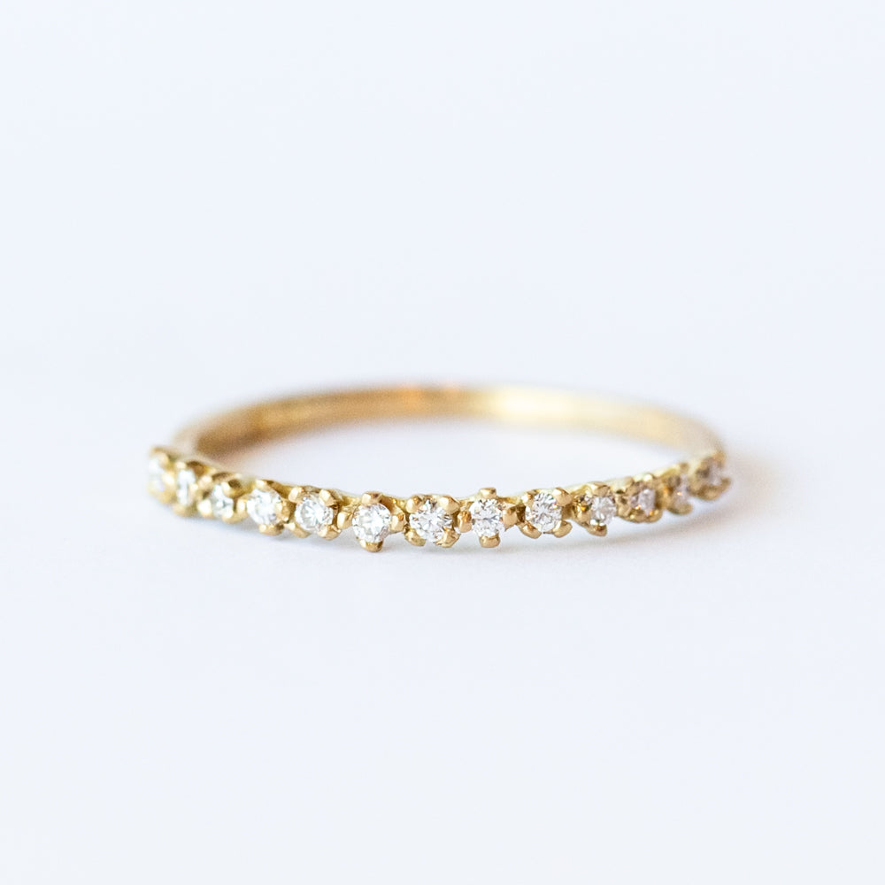 White Diamond Anadem Ring
