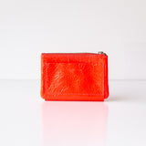 Tracey Tanner | Nico Wrap Wallet, Fluoro Red Patent
