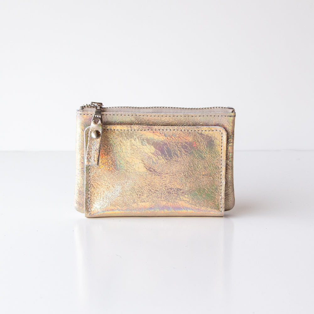 Tracey Tanner | Nico Wrap Wallet, Hologram Golden