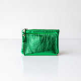Tracey Tanner | Nico Wrap Wallet, Matte Foil Verdant
