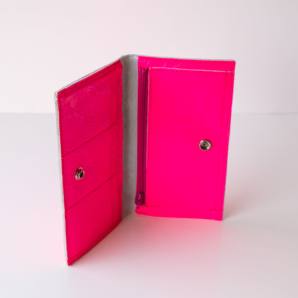 Tracey Tanner | Sarah Wallet, Fluoro Pink Patent