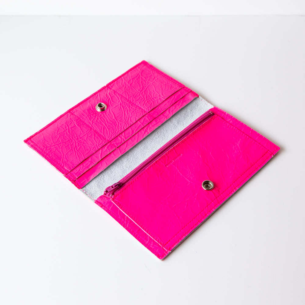 Tracey Tanner | Sarah Wallet, Fluoro Pink Patent