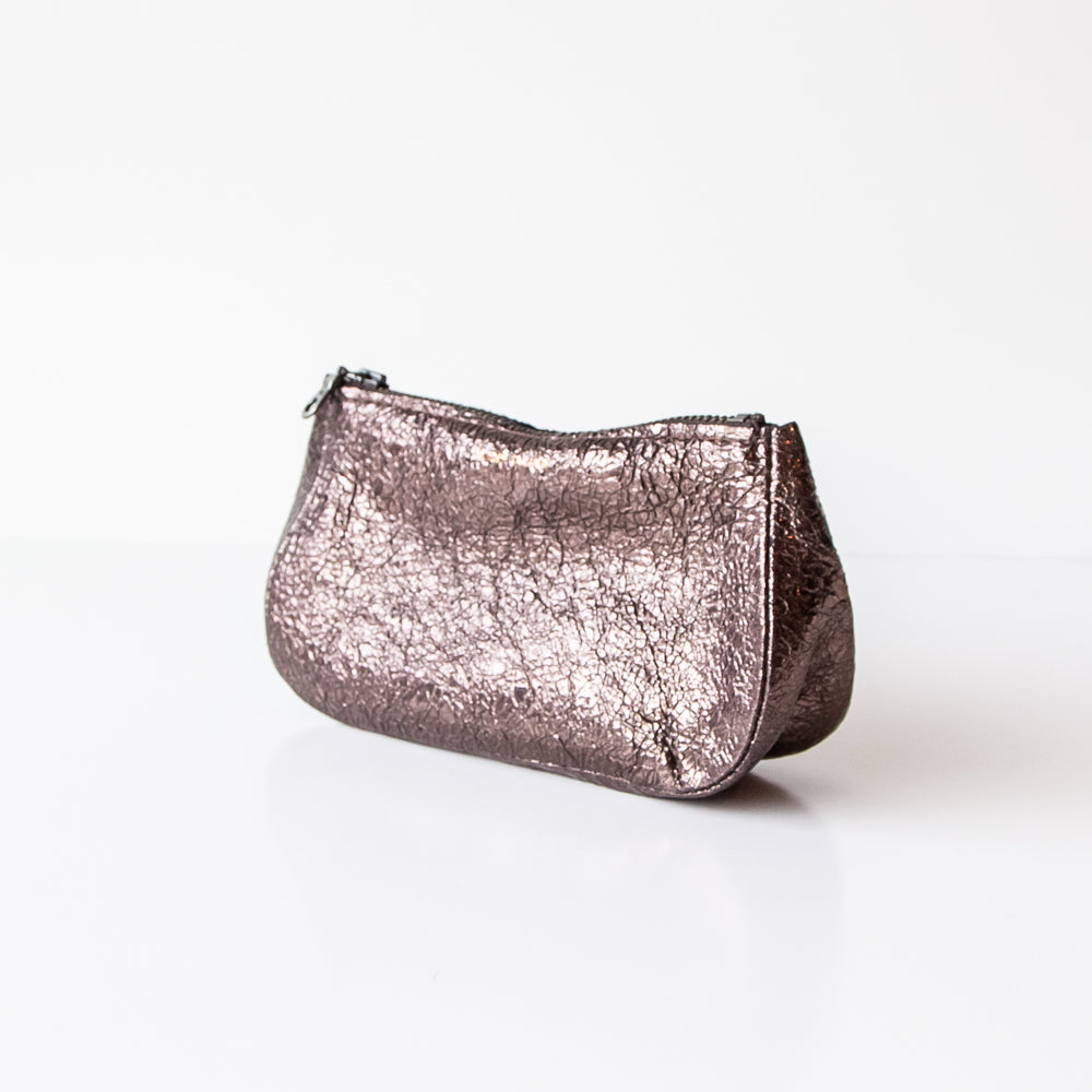 Tracey Tanner | Small Fatty Pouch, Crinkle Gravel