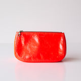 Tracey Tanner | Small Fatty Pouch, Fluoro Red Patent