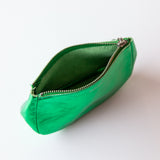 Tracey Tanner | Small Fatty Pouch, Matte Foil Verdant