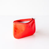 Tracey Tanner | X Small Zip Pouch, Fluoro Red Patent
