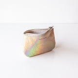 Tracey Tanner | X Small Zip Pouch, Hologram Golden