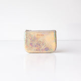 Tracey Tanner | X Small Zip Pouch, Hologram Golden