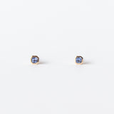 Asscher-Cut Sapphire Stud Earrings