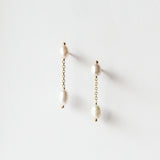 Short Pearl Shower Earrings