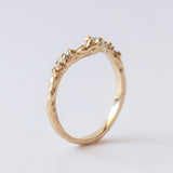 Armach Diamond V Shape Scatter Contour Ring