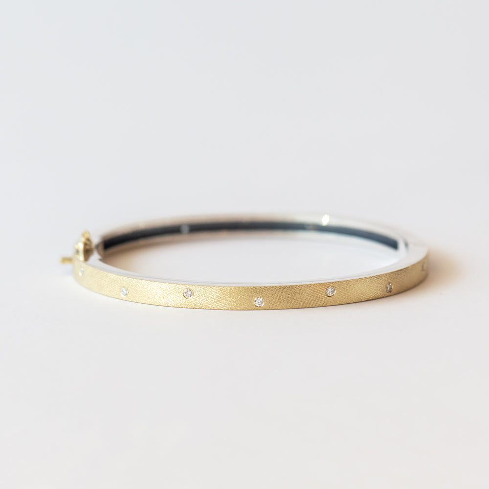 Valery 4mm Diamond Bangle