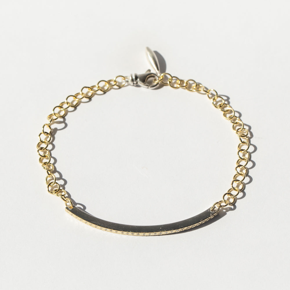 Adam Extra Small ID Bar Bracelet
