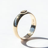 Marquise Diamond Half Round Ring