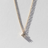 Prong-Set Diamond Quad Pendant Necklace