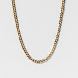3mm Faceted Cuban Chain