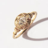 Lumiere Pedestal Oval Diamond Solitaire Ring