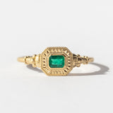 Lux Petite Emerald Ring