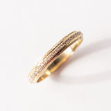 Narrow 3-Step Diamond Eternity Band