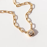 Cori Diamond Solitaire Necklace