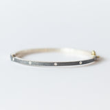 Olly Lux 2.5mm Diamond Bangle