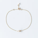 Caged Pearl Bracelet