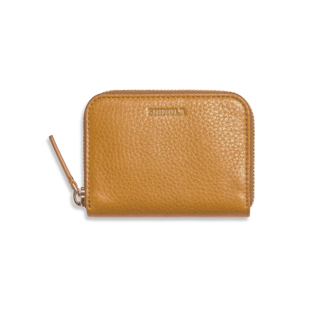 Small Zip Around Wallet, Honey