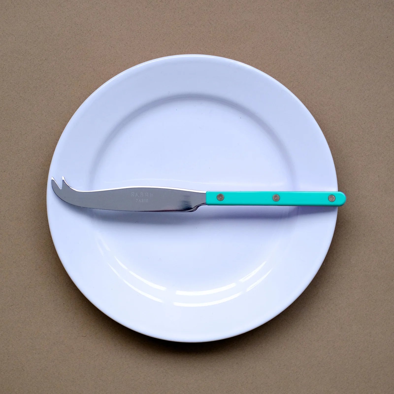 Sabre | Cheese Knife, Bistrot Solid Turquoise