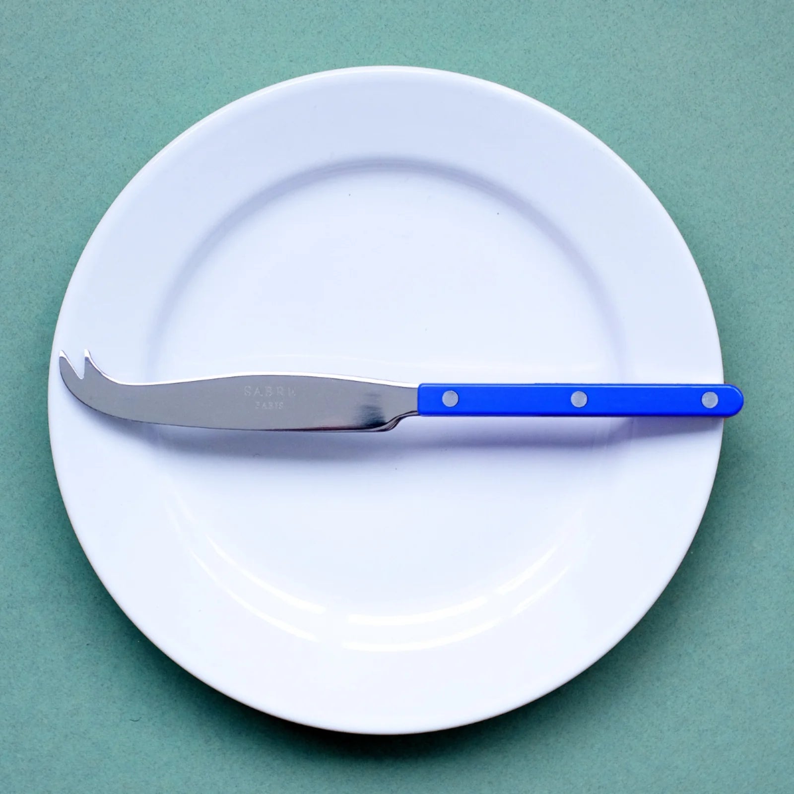 Sabre | Cheese Knife, Bistrot Solid Lapis Blue