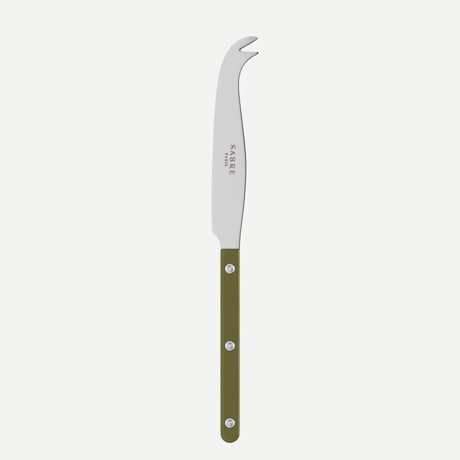 Sabre | Cheese Knife, Bistrot Solid Green Fern