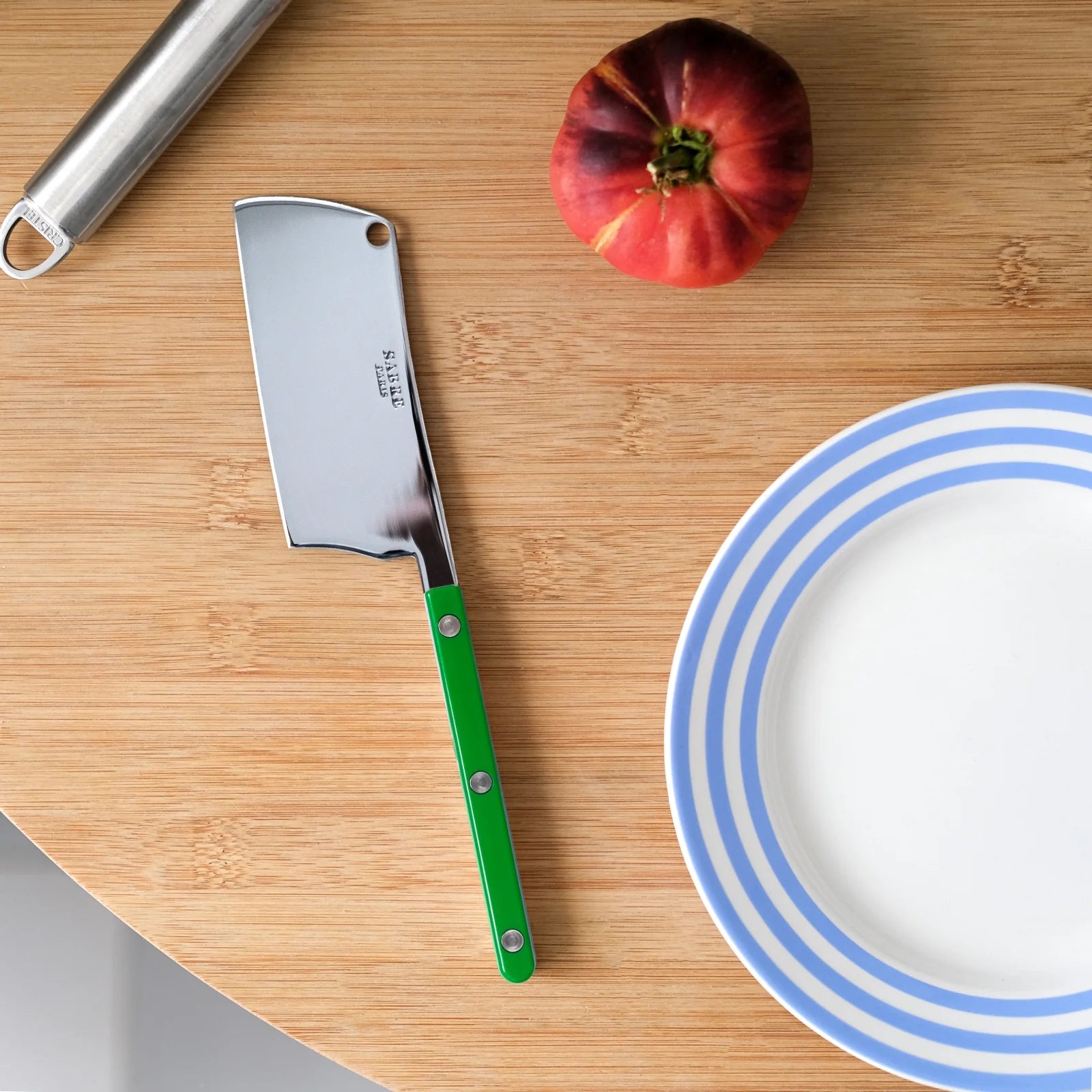 Sabre | Cheese Cleaver, Bistrot Solid Garden Green
