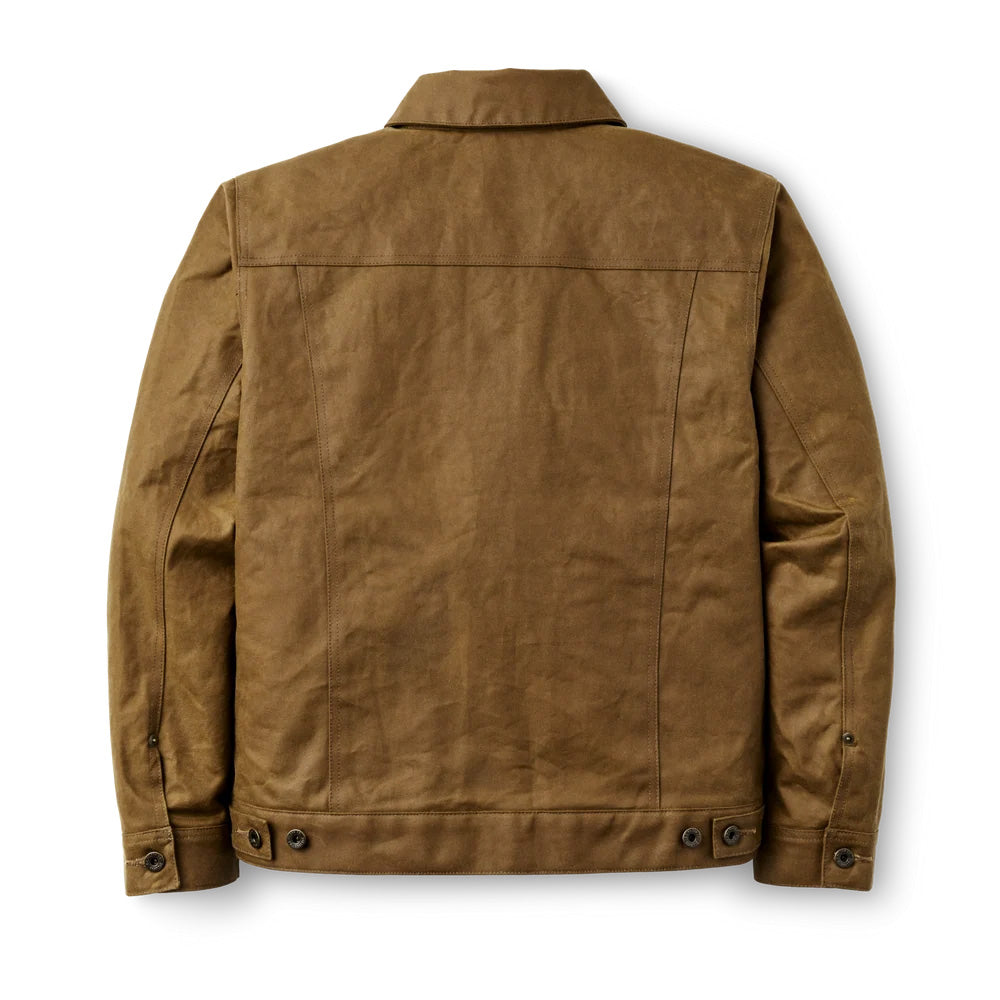 Tin Cloth Short Lined Cruiser Jacket, Dark Tan