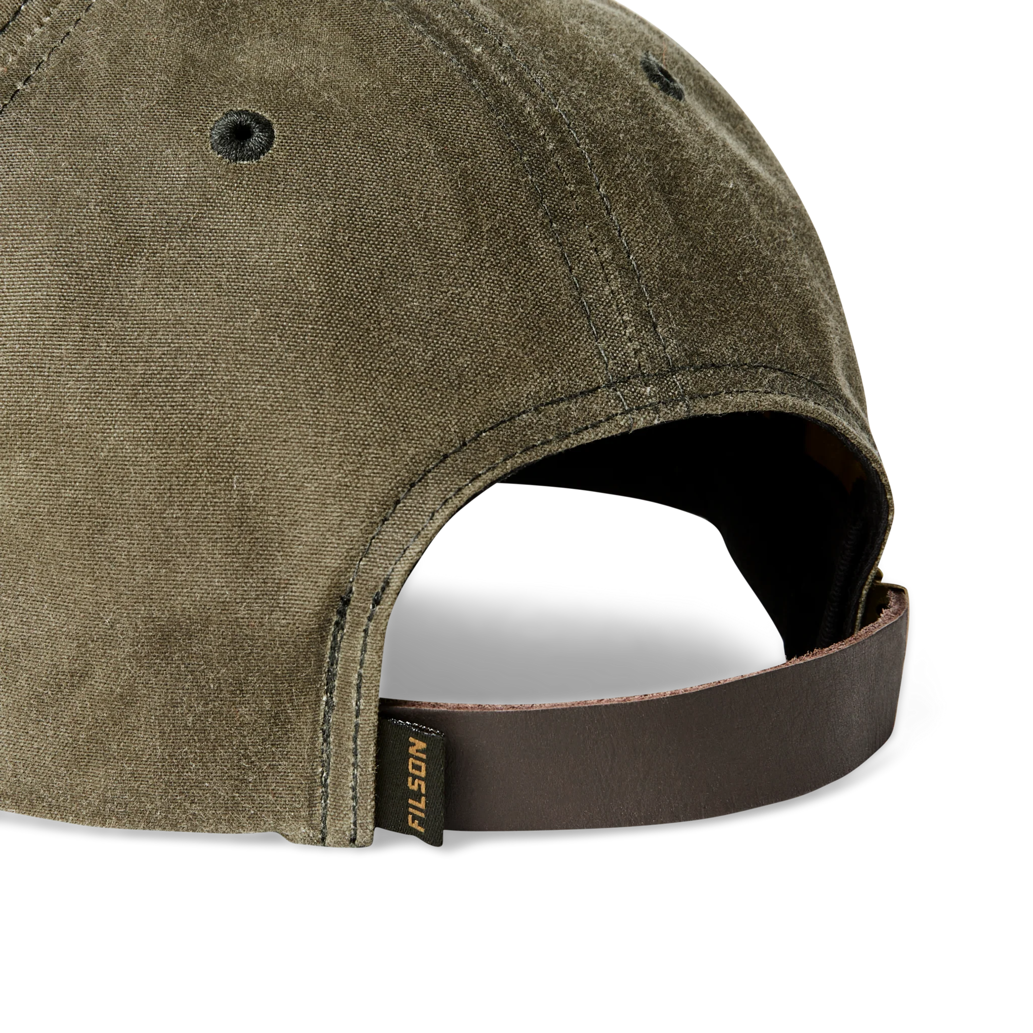 Oil Tin Low-Profile Logger Cap, Otter Green