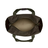 Medium Tin Cloth Duffle Bag, Otter Green