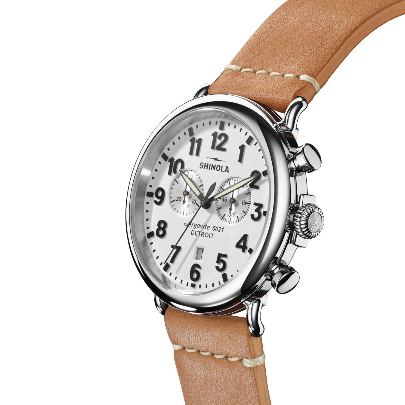 Shinola | 47mm Runwell Two-Eye Chronograph Watch