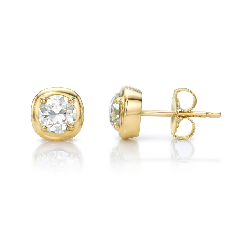Single Stone | Cori Stud Earrings