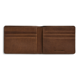Slim Bifold Navigator Wallet, Medium Brown