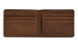 Shinola | Slim Bifold Navigator Wallet, Medium Brown