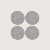 Round Coasters 4 Pack, Granite
