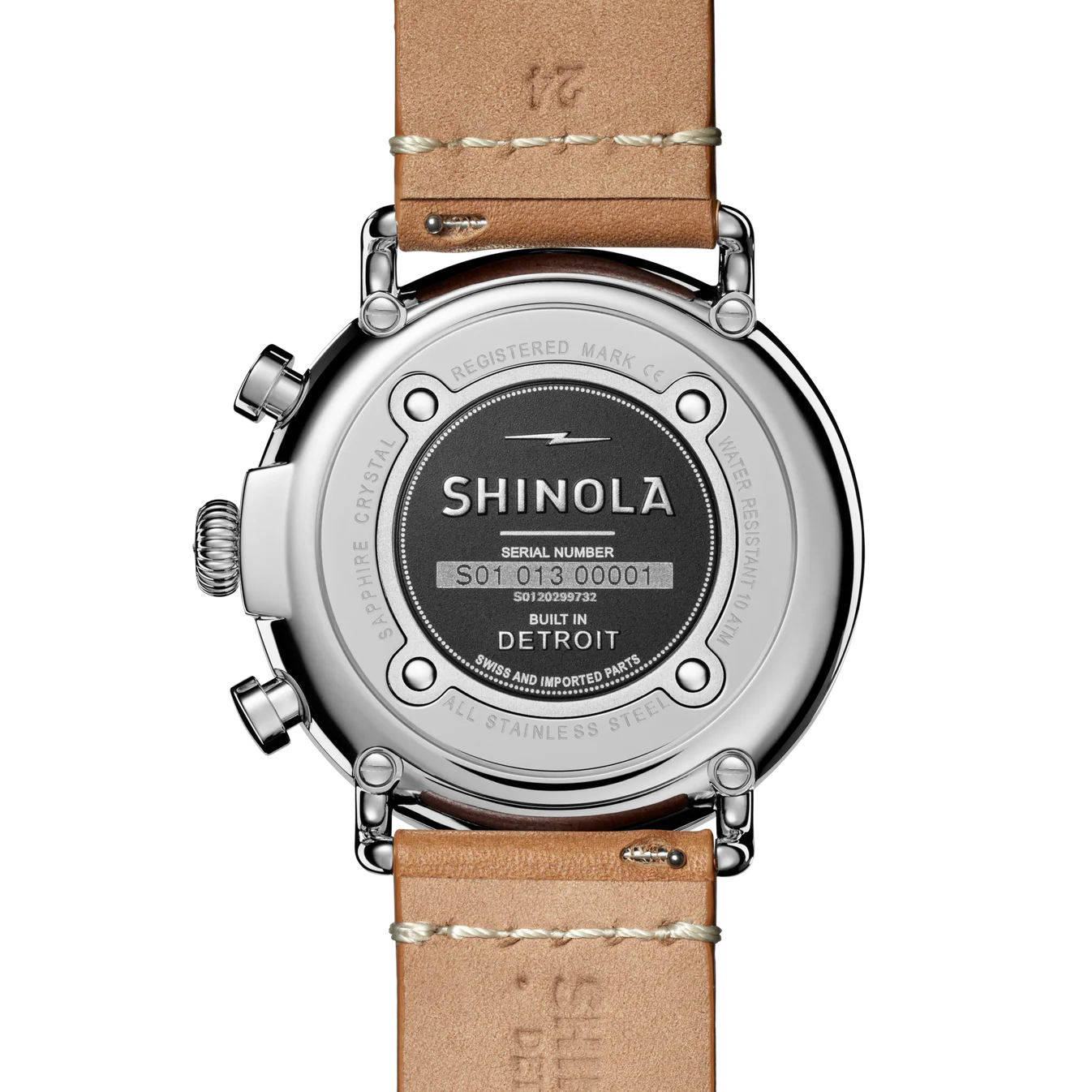 Shinola | 47mm Runwell Two-Eye Chronograph Watch