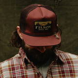 Scenic Trucker Mesh Cap, Redwood