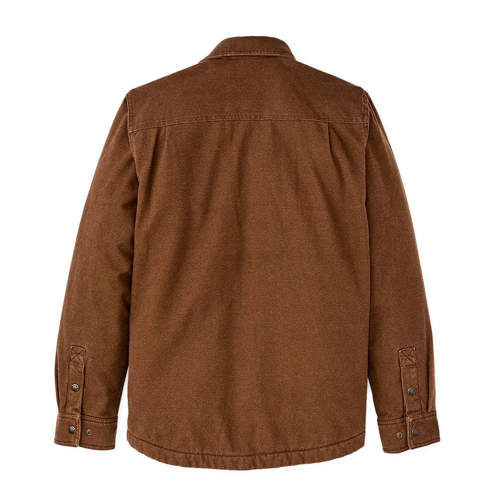Fleece Lined Jac-Shirt, Brown