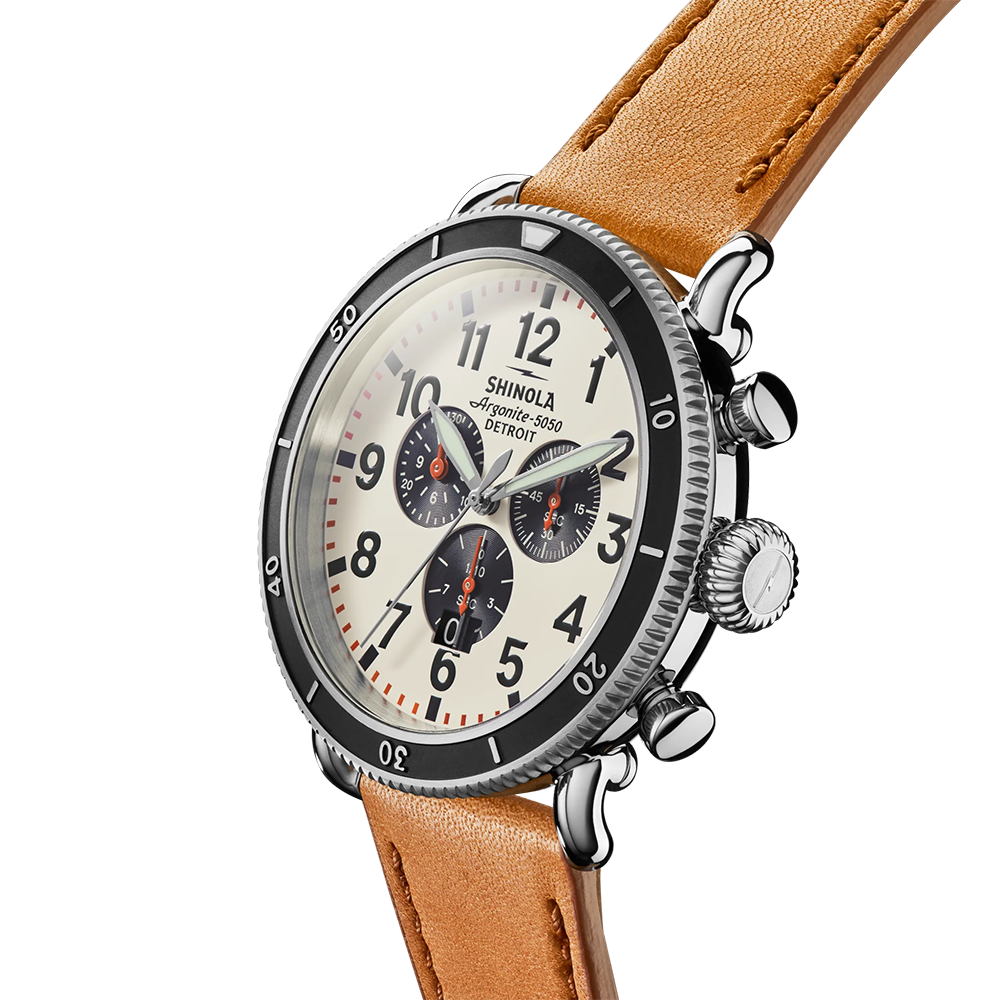 48mn Runwell Sport 3 Eye Chrono Watch