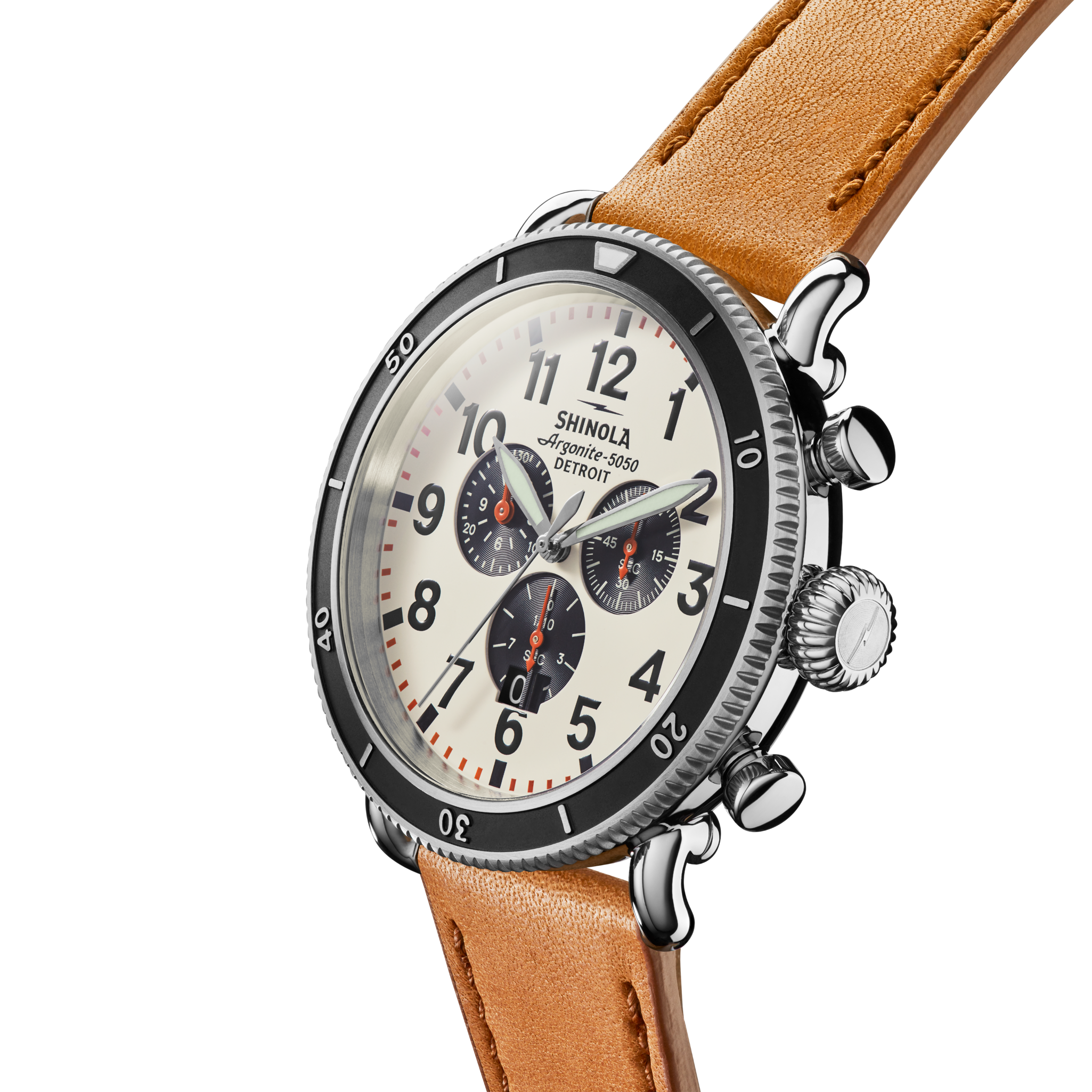 Shinola | 48mn Runwell Sport 3 Eye Chrono Watch