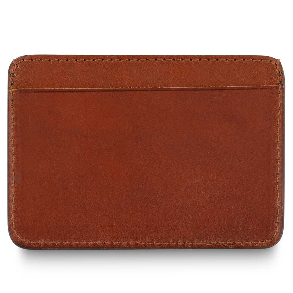 Cardholder Wallet, Cognac & Pink