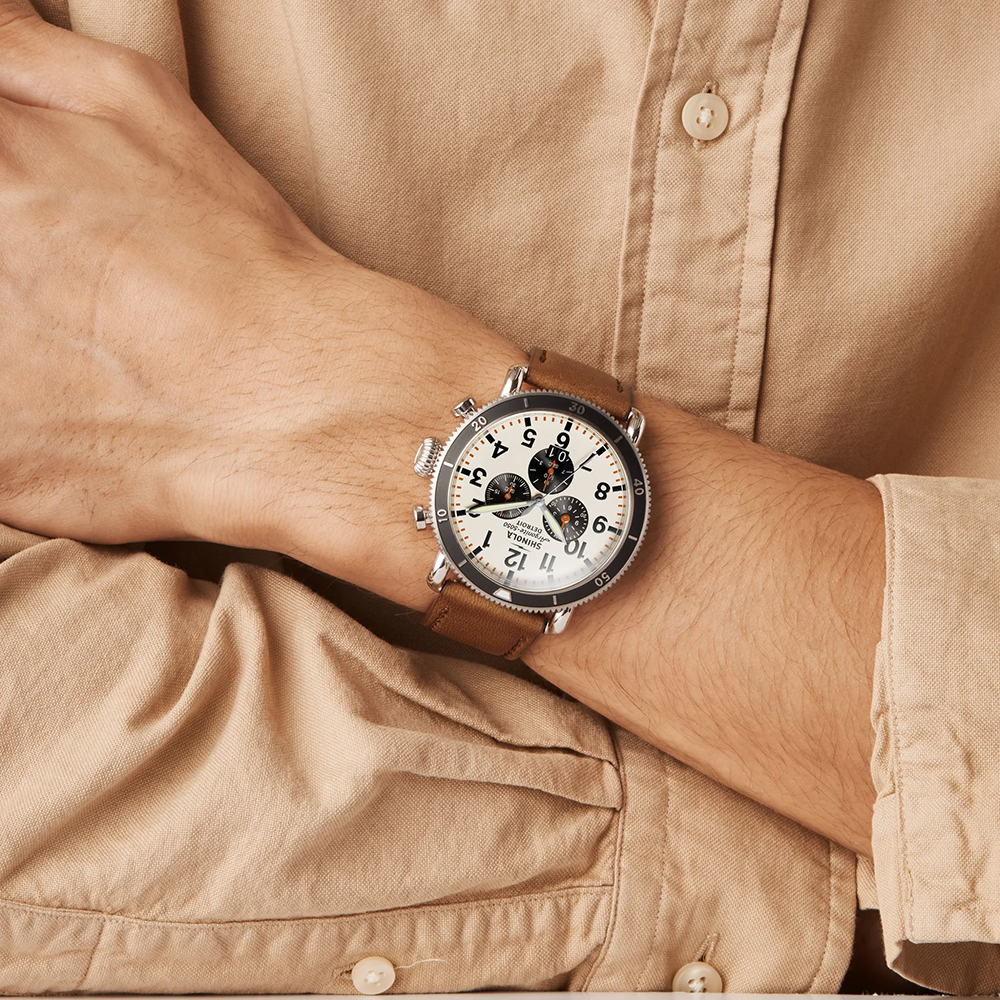 48mn Runwell Sport 3 Eye Chrono Watch
