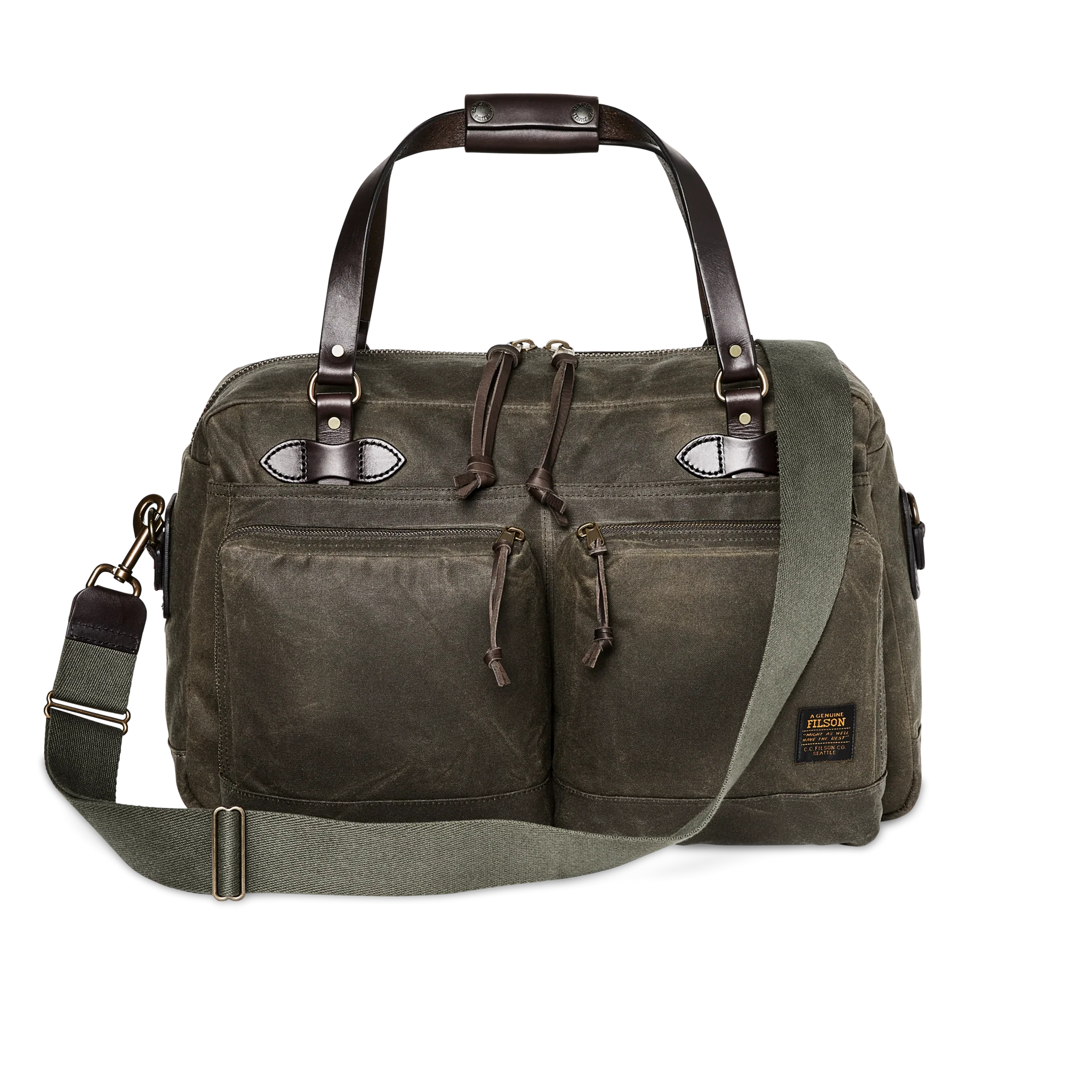 48 Hour Tin Cloth Duffle Bag, Otter Green