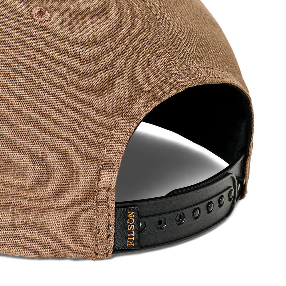 Trucker Cap, Light Brown Canvas