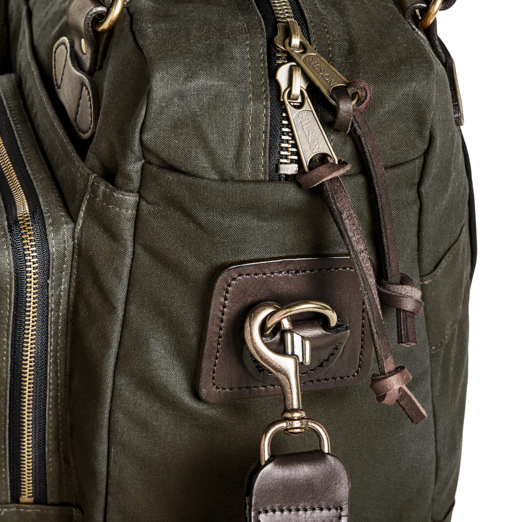 48 Hour Tin Cloth Duffle Bag, Otter Green
